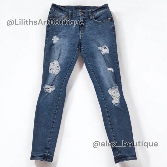 Aeropostale Skinny Jeggings(A060)-Size 6 for Women - Picture 4 of 10